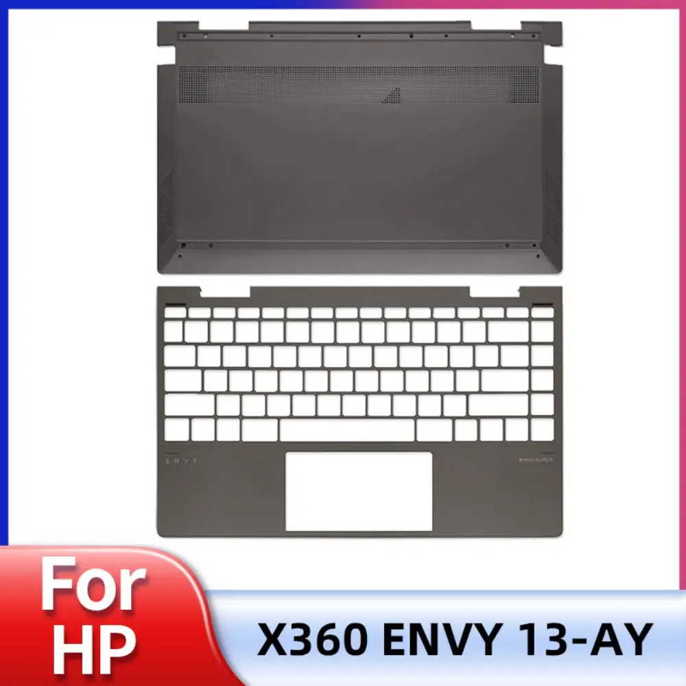 

New Case For HP ENVY X360 13-AY TPN-C147 Palmrest Upper Bottom Case Brown 13 Inch