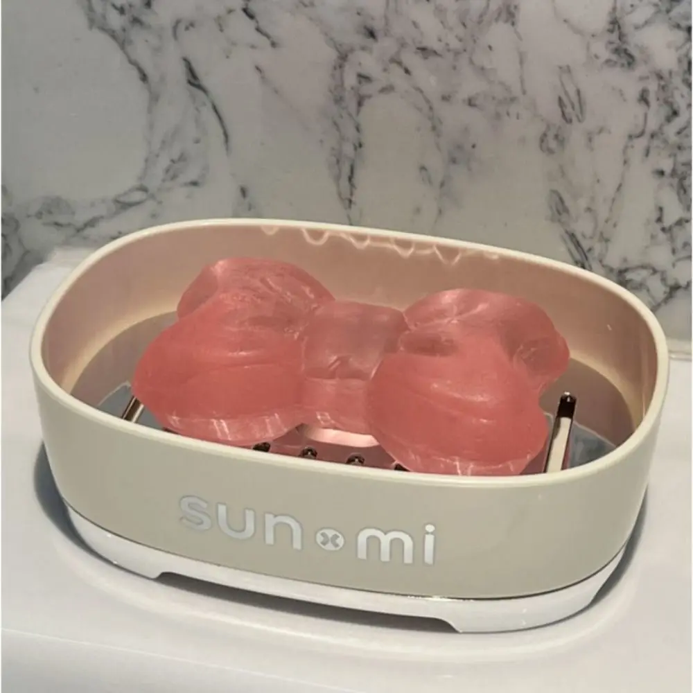 

Sponge Storage Plate Portable Soap Box Double Layer Drain Plastic Shower Soap Holder Dustproof Sealed Soap Case Bathroom