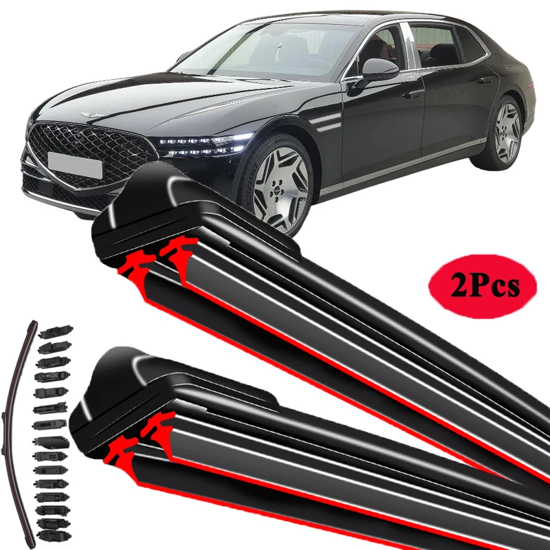 

For Hyundai Genesis EQ900 G70 G80 G90 GV80 GV70 eGV70 2016-2024 Car Windshield Wiper Blade Front Windscreen Brushes Accessories