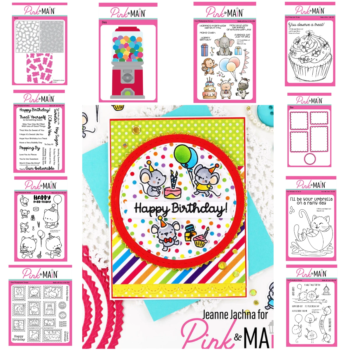 

2026 New Happy Birthday Cutting Dies Stamps Scrapbook Diary Decoration Stencil Embossing Template DIY Greeting Card Handmade