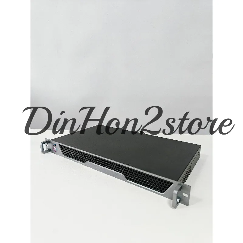1U Industrial Control Chassis Short 250 Deep Aluminum Panel Itx Main Board 170 * 170 Firewall Monitoring Rack Server