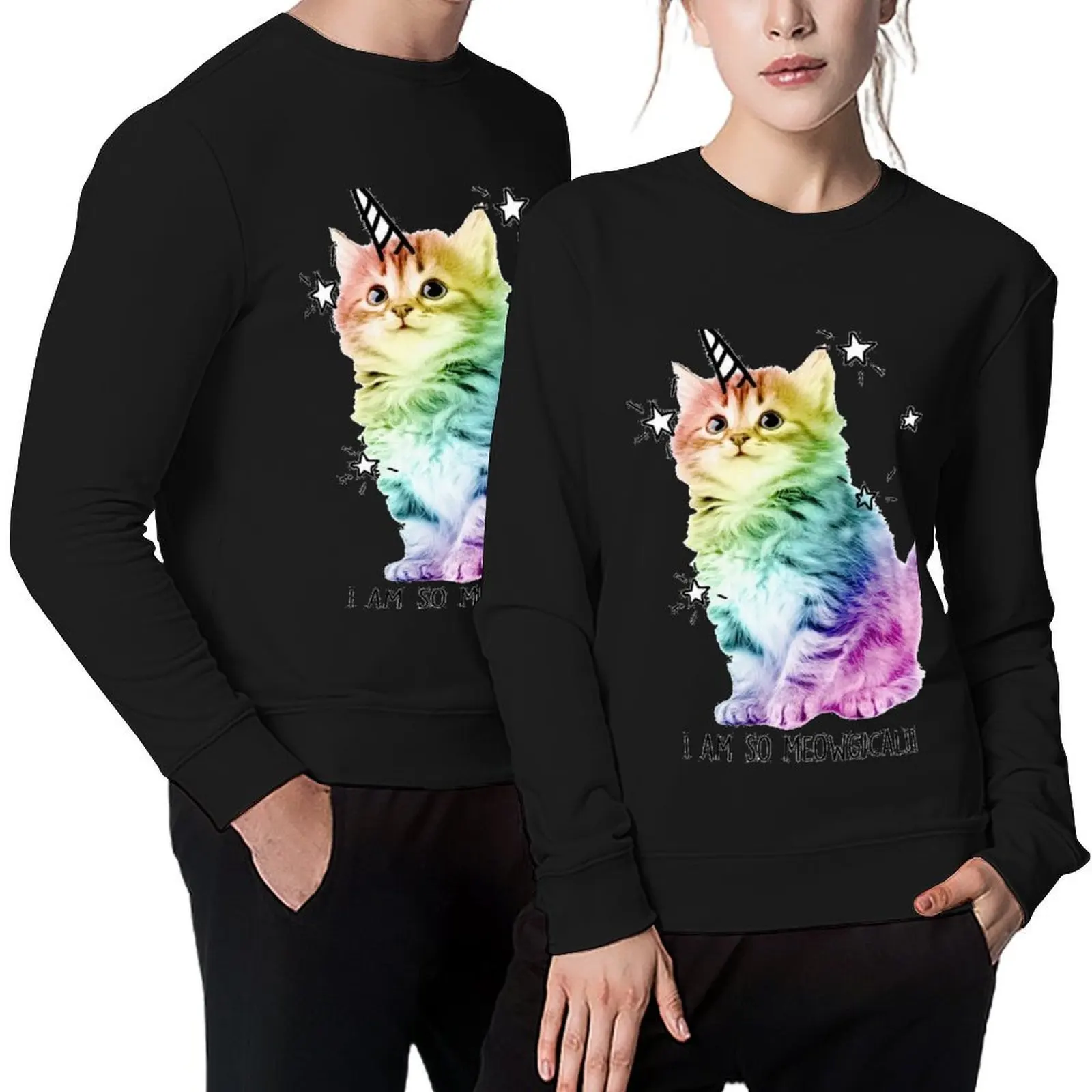 

I AM SO MEOWGICAL 2024!! Pullover mens clothes male clothes autumn jacket men clothes for men sports sweatshirt man
