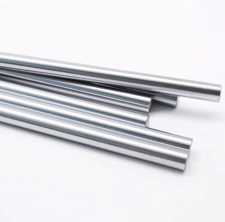 linear shaft rod Dia 12mm x length 100 150 200 250 300 330 350 400 450 500 550 mm Cylinder Chrome plated Linear Rods round bar