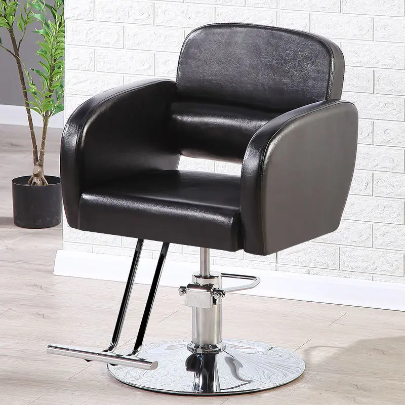 Beauty salon chair lifting and rotating hair salon dedicated haircut chair, fashionable haircut chair, folding style, minimalist