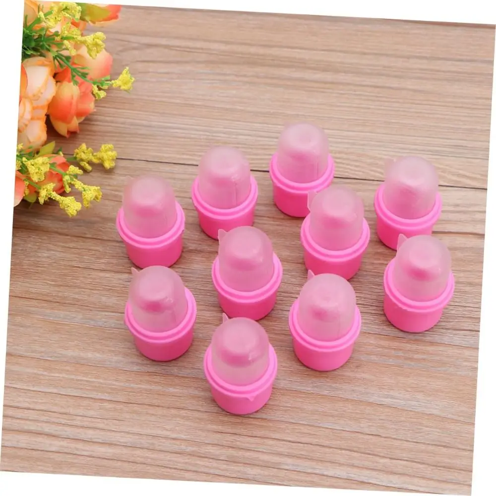 10 stücke Neue für Einfache Nagellack Entfernung Nagel Soaker Wiederverwendbare Langlebig Nagel Soak Off Clips Finger Clips für UV Gel Soak off