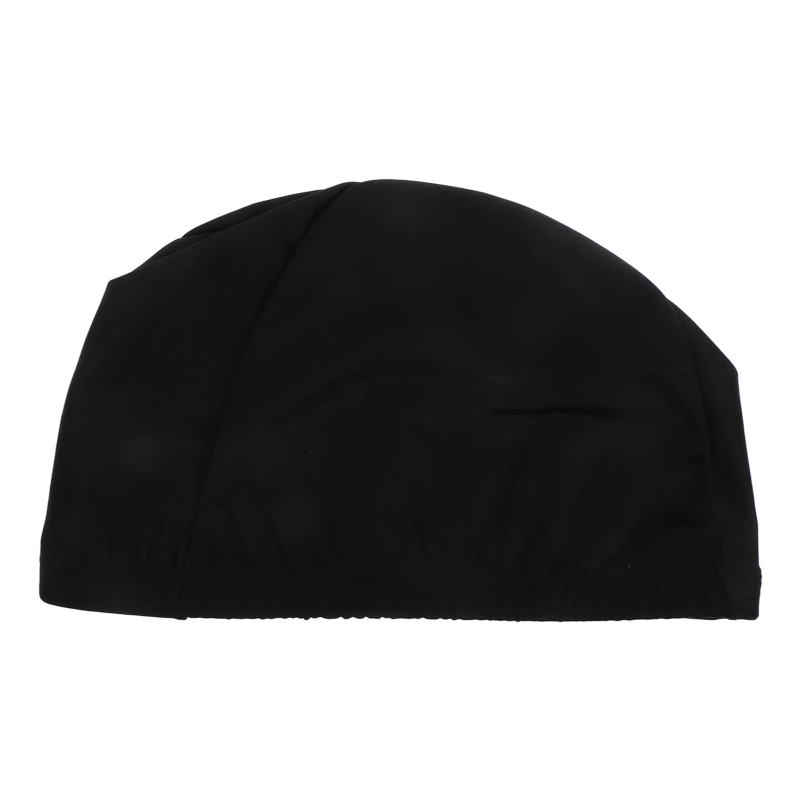 

Adult Swim Caps Elastic Polyester Bucket Hat Blue Comfortable Fit for Men Women Non Waterproof Reusable Protect Head for Women