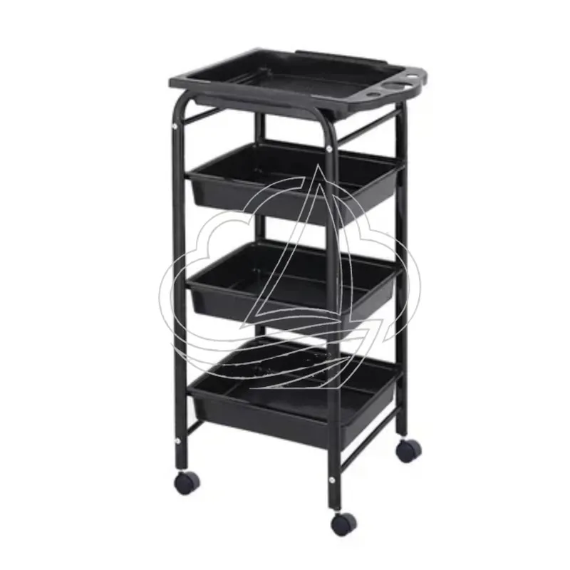 

Easy To UsePull-out Salon TrolleyBeauty Salon StrollerHairdressing Tool CartBarber Storage CarMulti-functional Salon Organizer