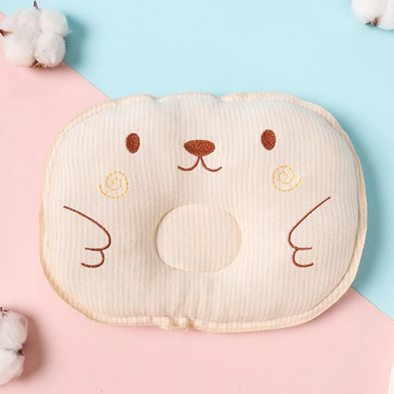 Cat Pillow Small Dog Bed Pillow Winter Warm Pet Sleeping Pillow Soft Comfortable Breathable Cute Pattern Pet Bed Pillow