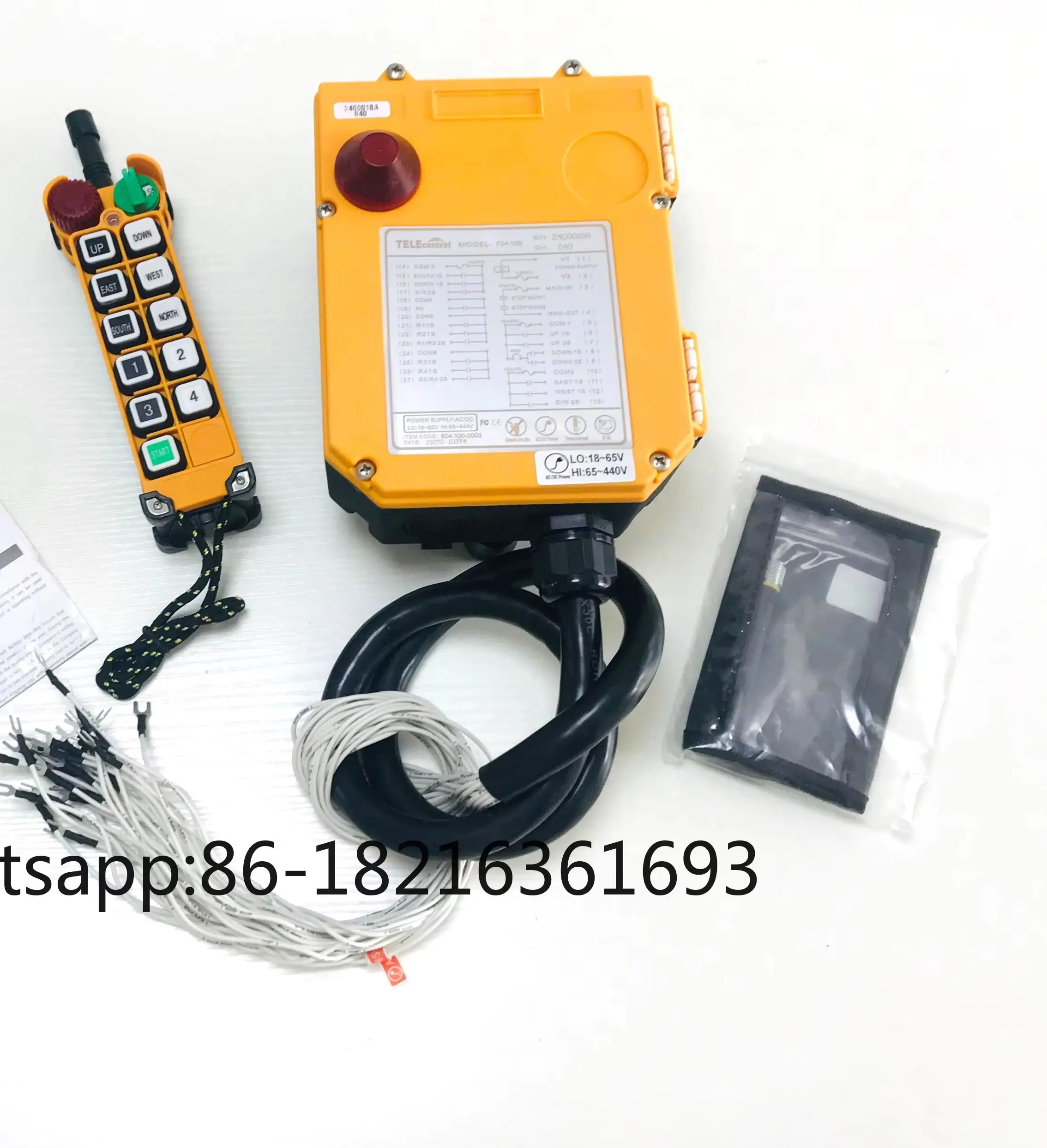 

Cheap F24-10S F24-10D Waterproof Universal Radio Remote Controls for Cranes 2pcs