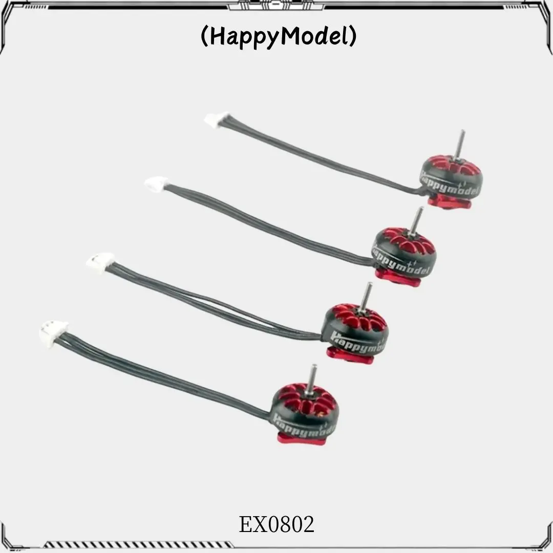 

Happymodel Новый бесщеточный двигатель EX0802 KV19000 KV22000 1S для 65 мм 75 мм 85 мм FPV Racing Moblite6 7 дронов