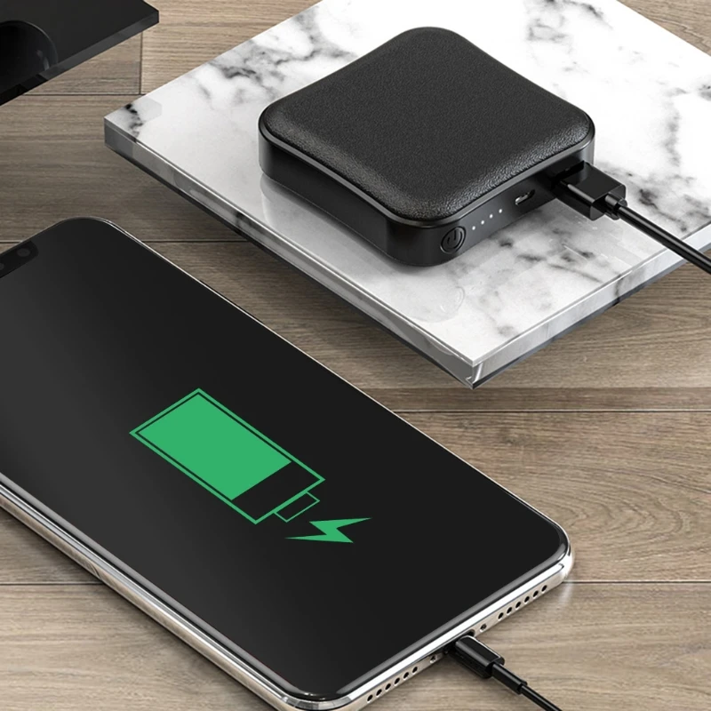 De beste draagbare powerbank met pinhole-licht: een uitgebreide review van de 8000mAh mini vierkante powerbank