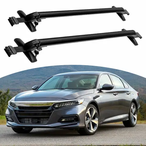 2PCS Crossbar Fits for Honda Accord 2018-2022 Luggage Roof Rack Rails Aluminum Kayak Cross bars Lockable