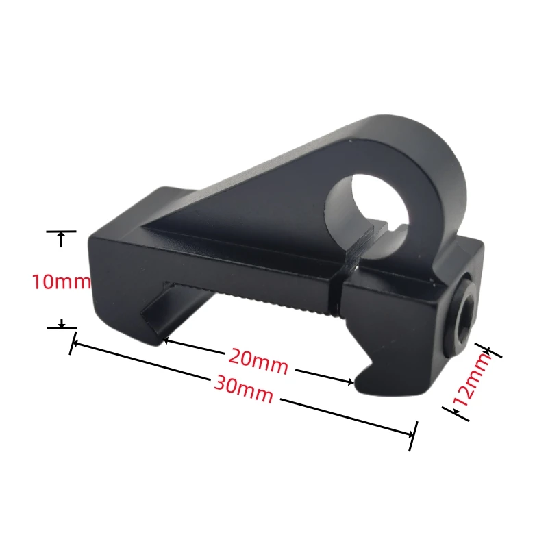 Tactical Rifle Sling Adapter Swivel Attachment Scope Mount Sling Hook Mount 20mm Picatinny Rail Weaver Airsoft AR Hunting