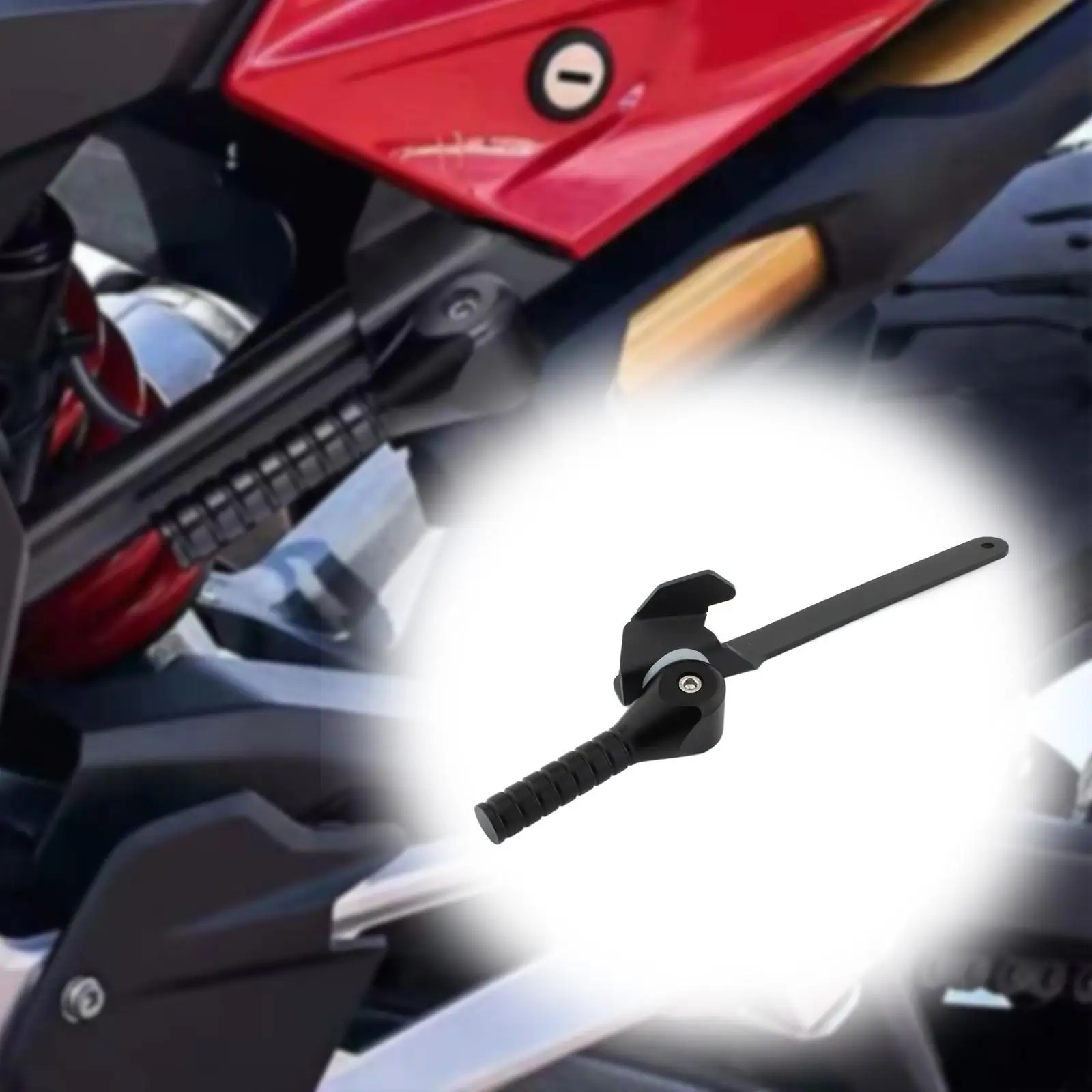 Motorcycle Lifting Handle Aluminum Alloy Assist Bar Foldable Jack Up Tool for BMW F750GS F850GS Adventure F900GS