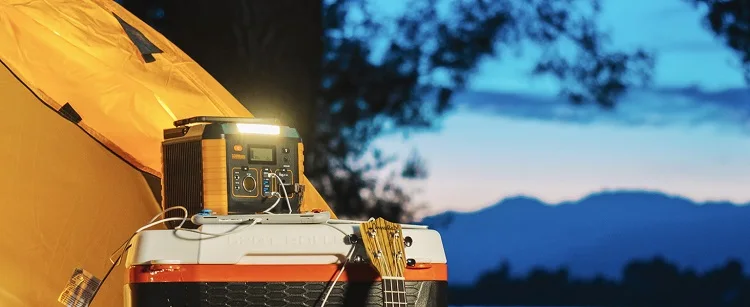 Solar energy storage  solar generator 110v 220v 500w portable power station solar generator