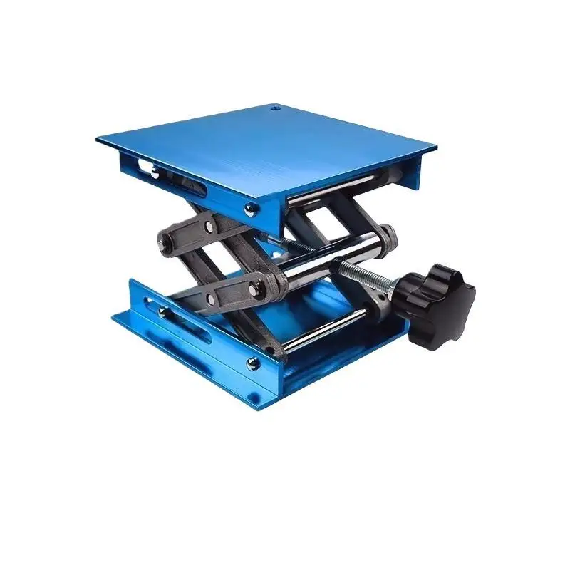 

1Pcs 100mm, 150mm, 200mm Reinforced Aluminum Oxide Adjustable Lifting Platforms Lab Jack Scissor Stand Rack