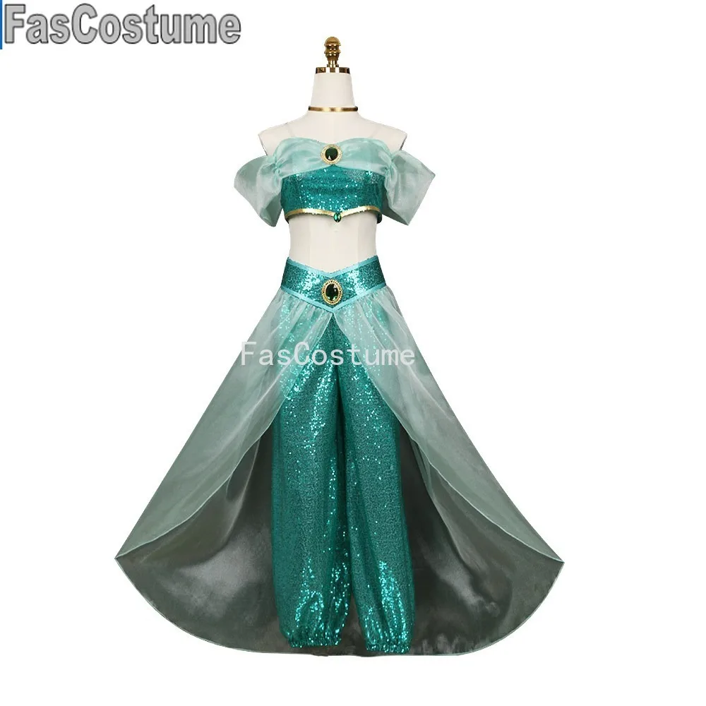 

Princess Jasmine Adult Cosplay Costume, Latin Princess Dress, Hot Sale Gown - Royal Dance Party