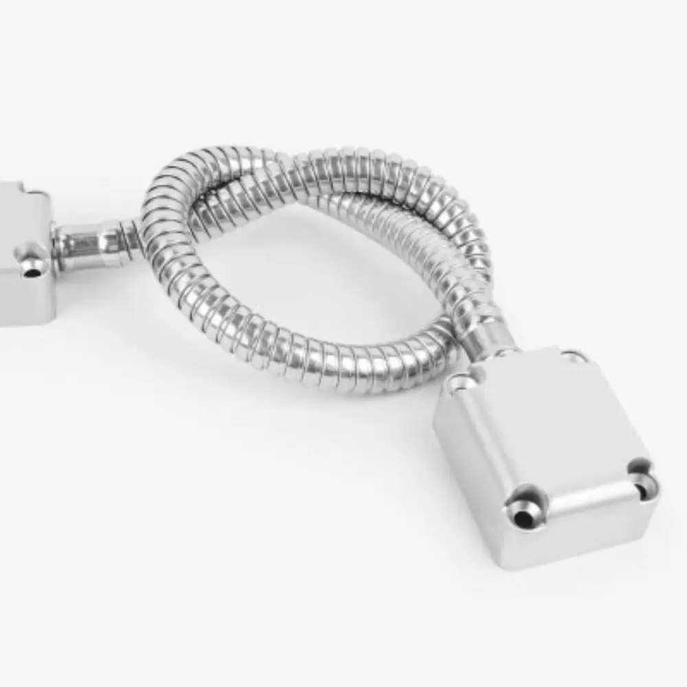 

Zinc Alloy Head Cable Protection Sleeve 304 Stainless Steel Metal Wire Pipe Door Loop Springe Sleeve Exposed Mount