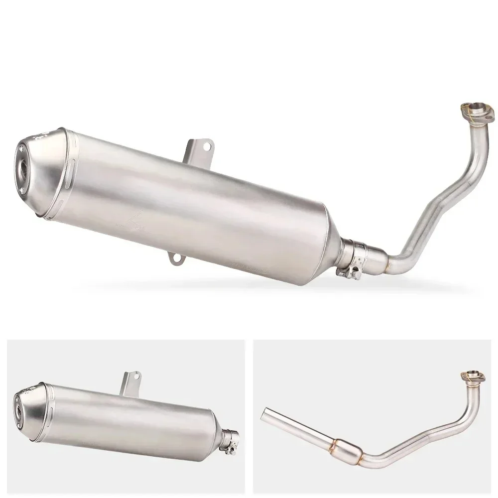 Best Quality Motorcycle Exhaust Pipe Front and Niddle Sections Suitable For Vario150/Vario125 Direct-through