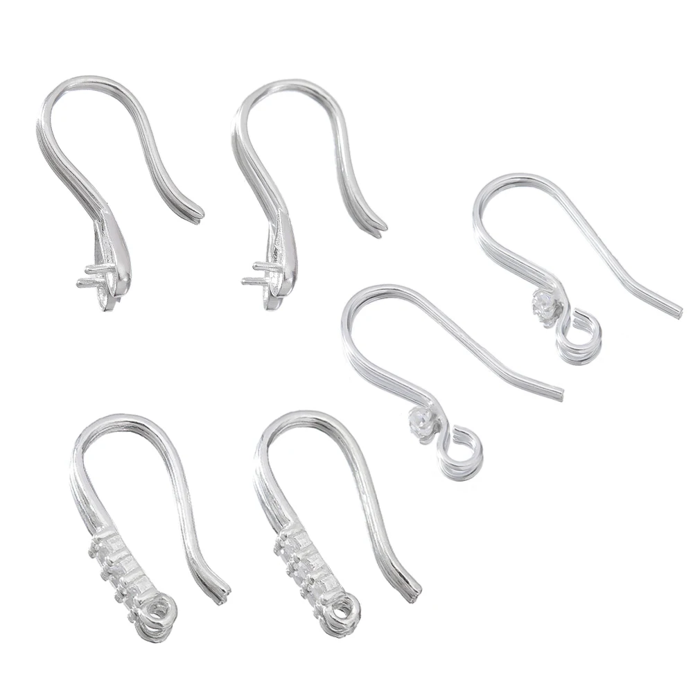 

Серьги-Крючки из серебра 925 пробы, 1 пара