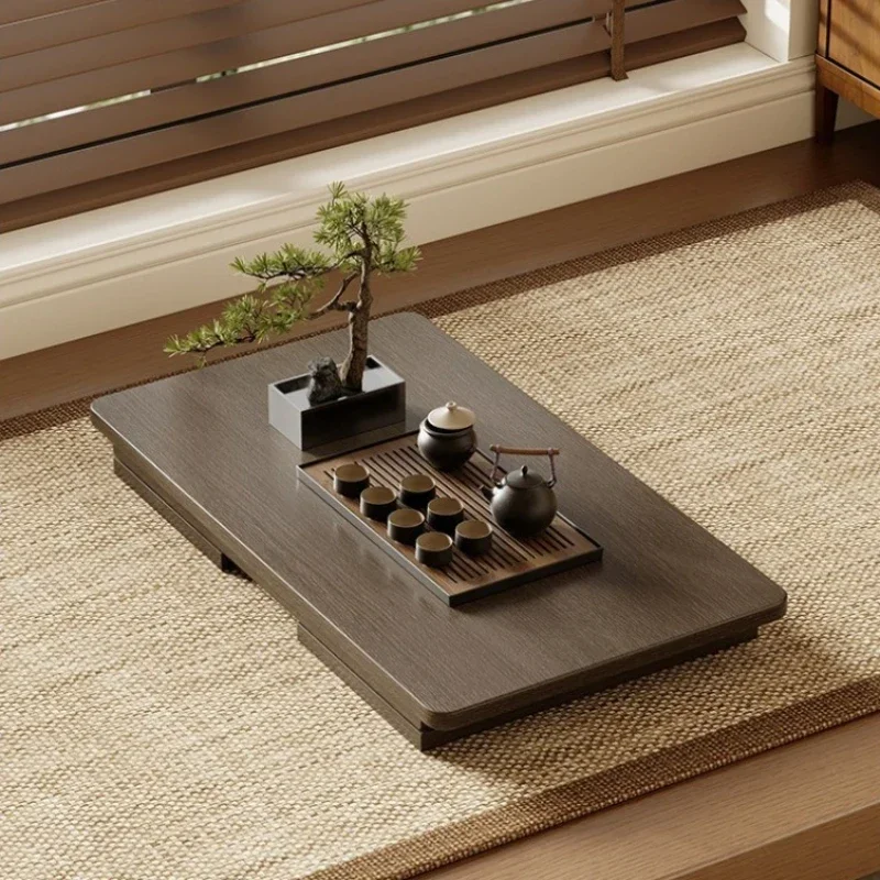 bay window table small coffee table household rattan kang table tatami table bedroom bed study low table computer table