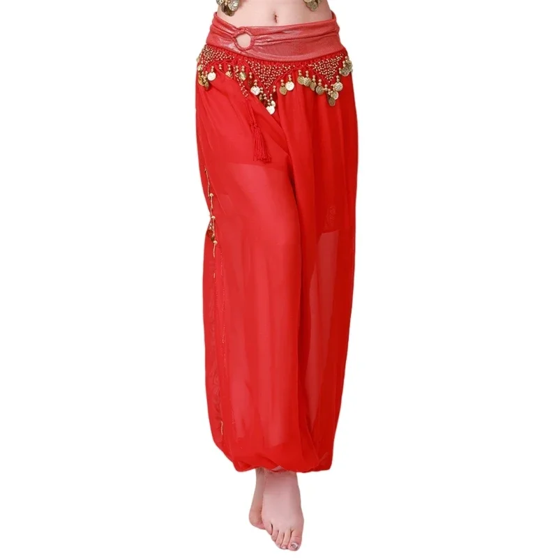 Belly Dance Costume Harems Pants Halloween Costume Accessory for Womens