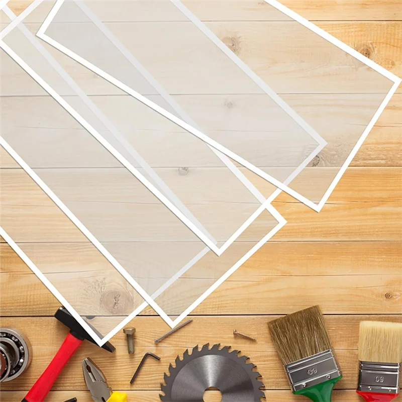 AA76-غطاء عدسة خزانة الرمل 23 × 11 بوصة 25 قطعة حماة داخلية لاصقة استبدال أجزاء قياسية