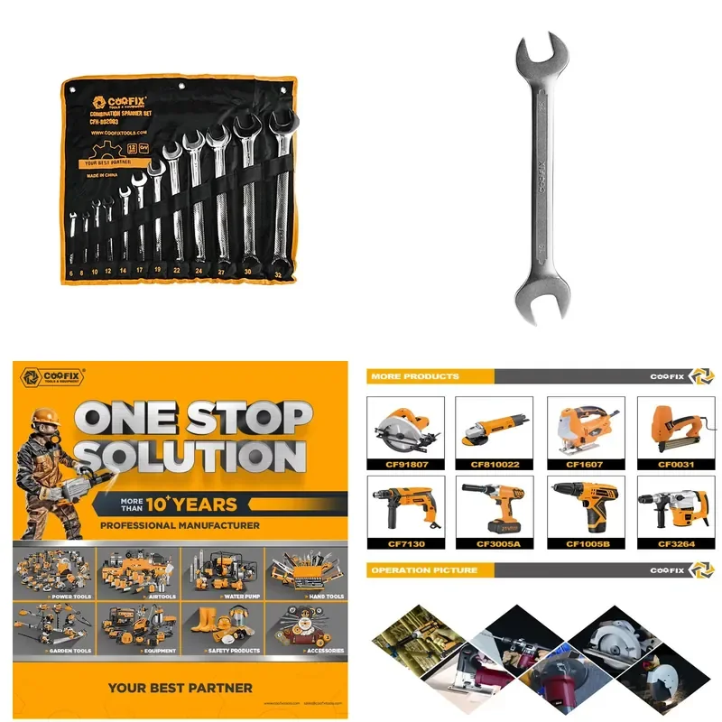 

【CHIMU HOME】 Universal 12-Piece Box Wrench Set with Ergonomic Handle for Automotive and Mechanical Repair