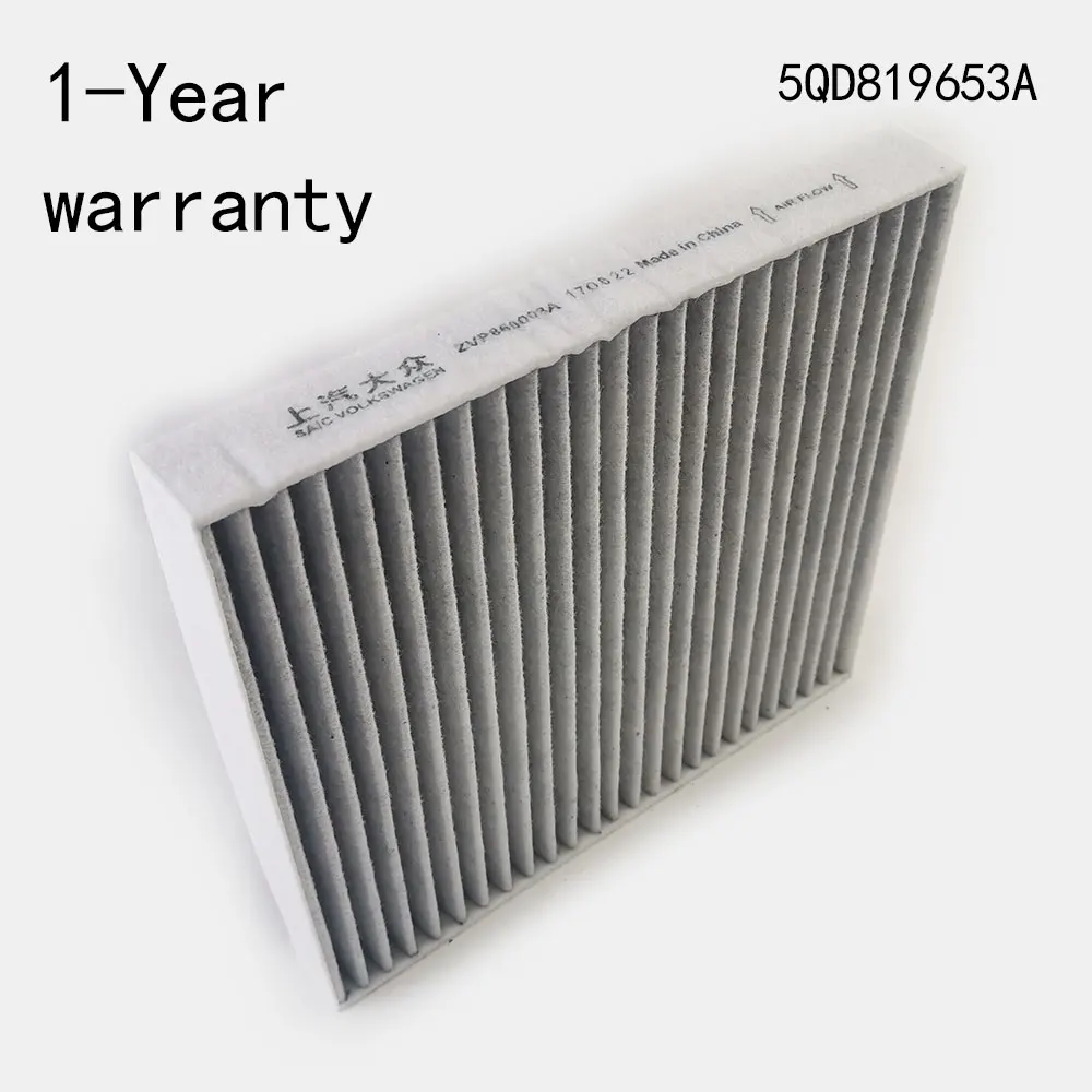 Air conditioner filter For VW Touran Lamando Bora Sagitar Tiguan Skoda Kodiaq Octavia Superb 5QD819653A