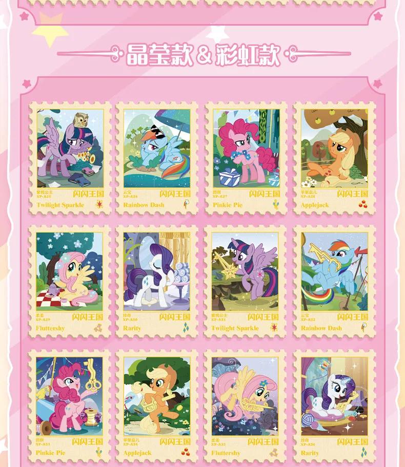 Echte KAYOU My Little Pony Blind Box Friendship Is Magic Gummipuppe Anime Friseur-Stil Figur Cartoon Kreatives Spielzeug – Detail 27