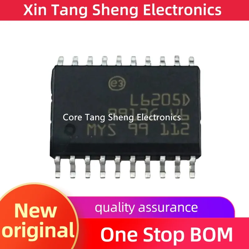 L6205D L6205D013TR SOP20 Bridge driver motor driver IC Original chip Dc brush motor drive chip