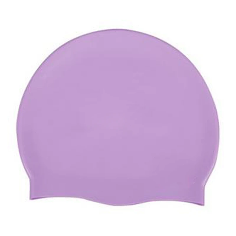 Bonnet bain en Silicone, imperméable, élastique, léger, confortable, pour cheveux longs courts