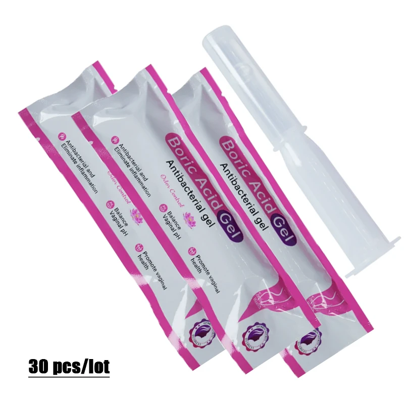 

10-30 Pcs/lot Yoni Vaginal Firming Gel natural Herbal Women Gynecological Boric Acid Gel Women Care pH Balance Boric Acid Gel