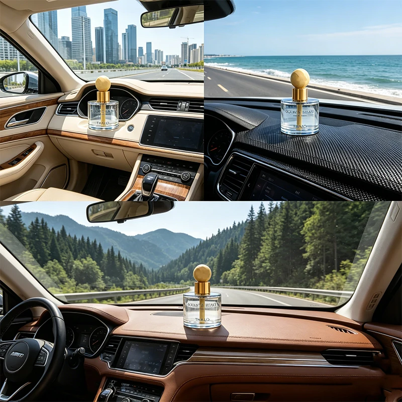 Car Air Freshener Aromatherapy Diffuser Safe Healthy  Car Perfume Auto Interior Deodorant Long Lasting Fragrance