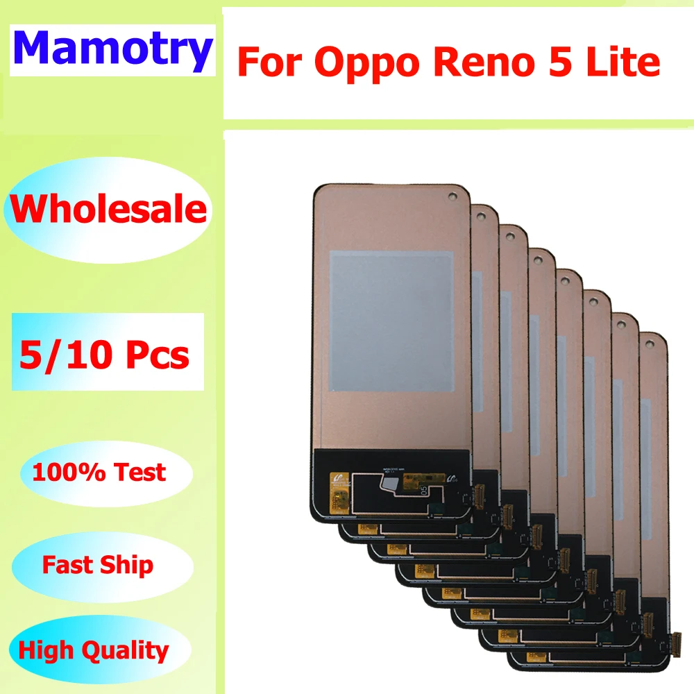 Wholesale 5/10 pieces/Lot For Oppo Reno5 Lite Screen Touch Lcd Display Assembly Reno 5 Lite
