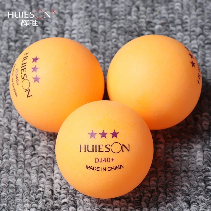 Huieson-pelotas de Ping Pong profesionales, pelotas de tenis de mesa de 3 estrellas, ABS, DJ40 + 2,8G, 40MM, para entrenamiento y competición de Club