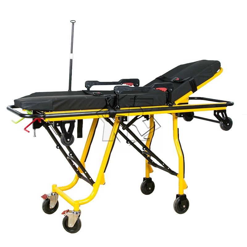 

Ambulance Stretcher For Emergency Medical Transport OEM First-Aid Device Manual Power Source