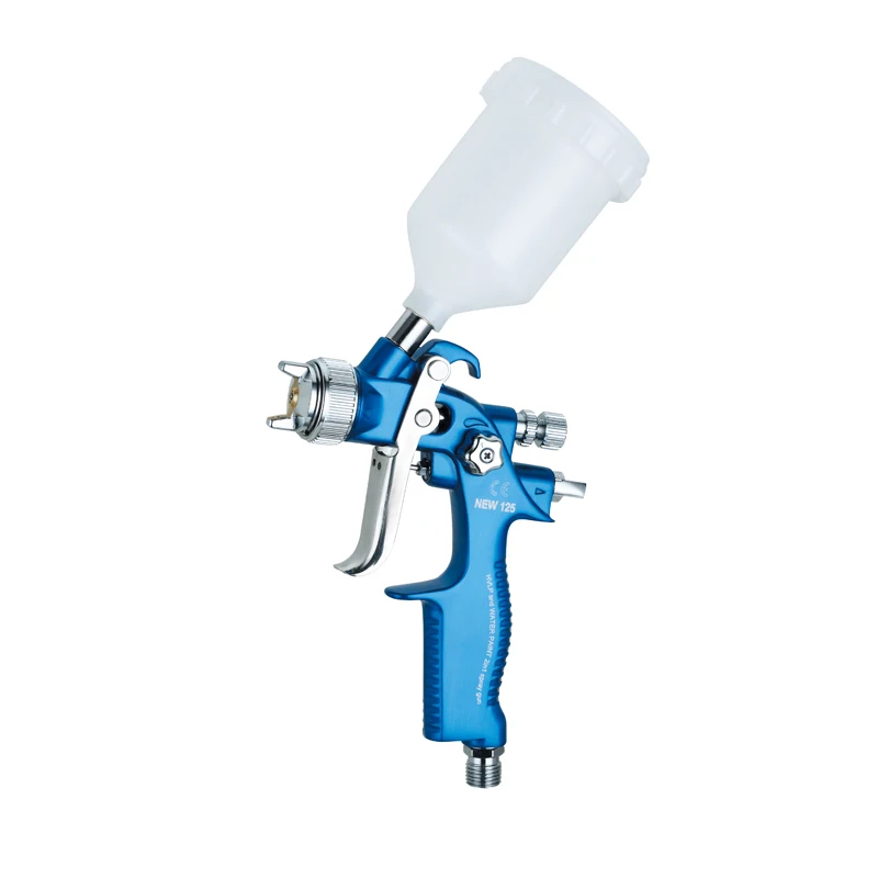 

N125 With 0.5 0.8 1.0 Nozzle 125CC Cup HVLP Performance Industrial Pro Touch up Air Spray Gun