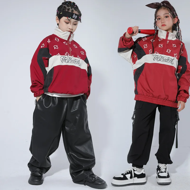 Meninos e meninas trajes de jazz bonito meninas trajes de dança jazz legal hip hop hip hop terno