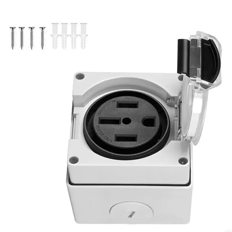 

Heavy Duty 50A Electrical Outlet set Stable 50R Power Outlet set Simple Installs