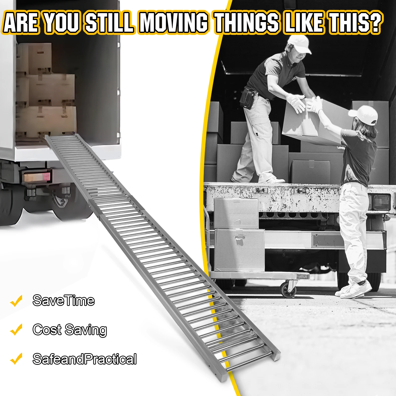 High Capacity Powerless Roller Conveyor Metal Frame 4000mm for Logistics and Manufacturing Environments