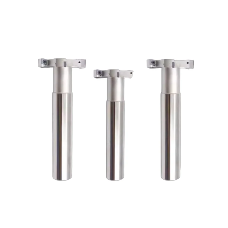 HTS T-Slot Milling Cutters D20-C14 C16 C20 C25 C32 D20 D30 D40 Three-sided Edge Slotted Milling Cutter for CCMT060204 Insert