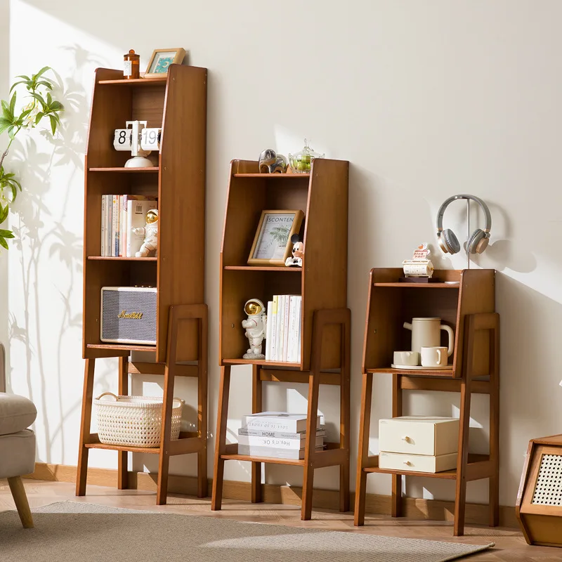 New living room storage cabinet, toy snack book storage cabinet, kitchen shelf, crevice shelf, store display cabinet bookshelf
