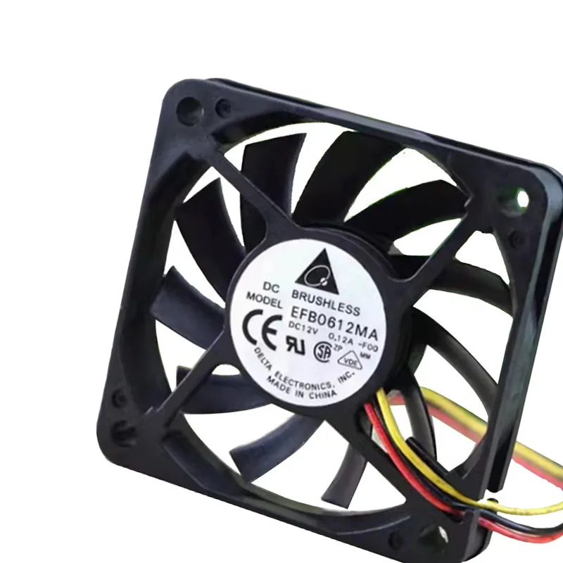 60x60x10mm  EFB0612MA  6010 12V 0.12A  inverter fan axial flow fans