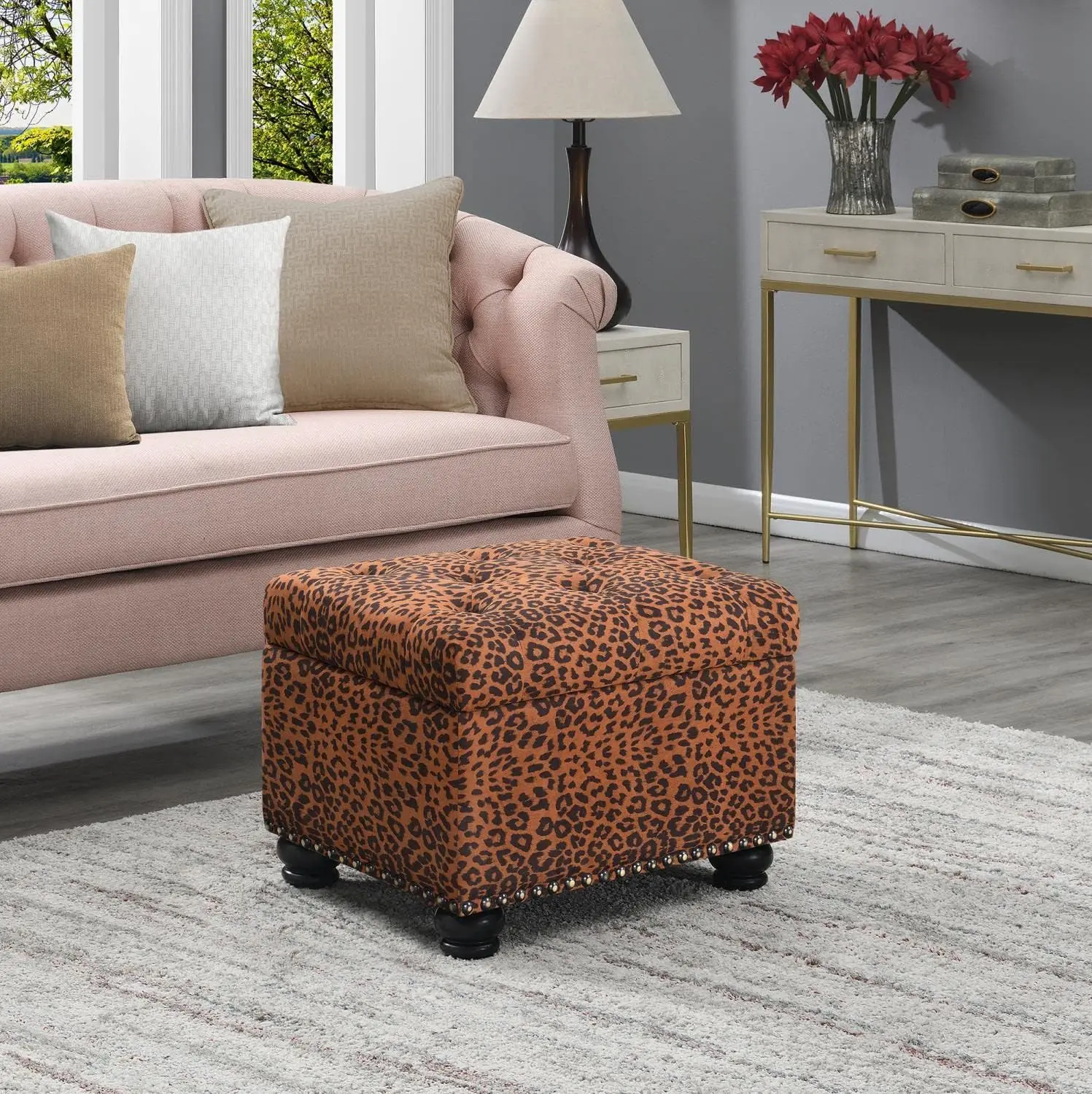 Concepts Designs4Comfort 5th Avenue Storage Ottoman 24