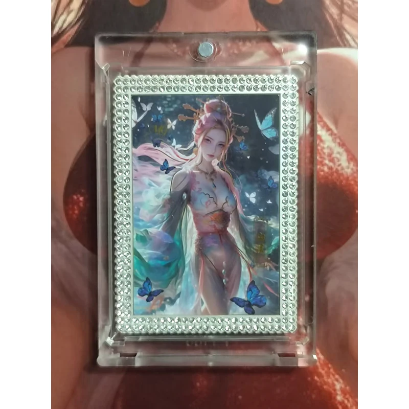 Cartes métalliques Anime une pièce Nico Robin Nami Perona Boa Hancock, cartes à collectionner, cadeaux de noël et d'anniversaire, jouets pour enfants