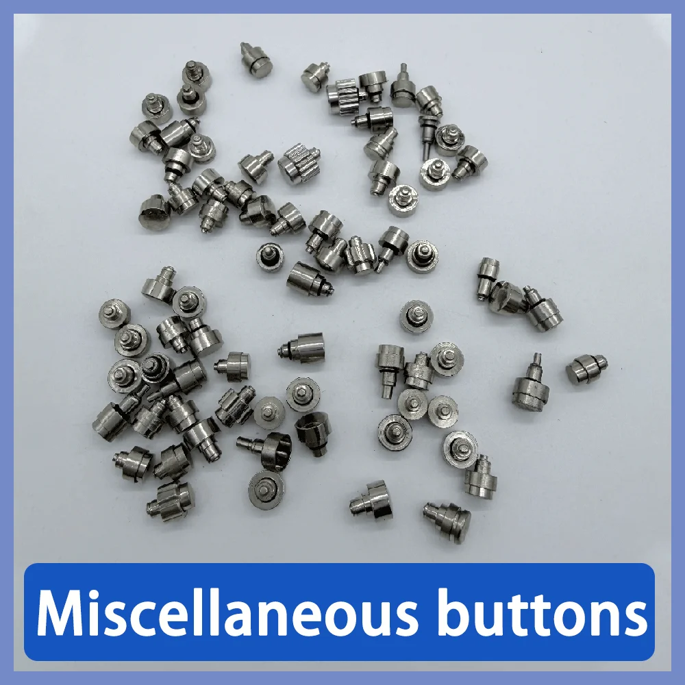 Watch movement accessories miscellaneous buttons multi-function buttons random delivery 60 pcs mixed pack