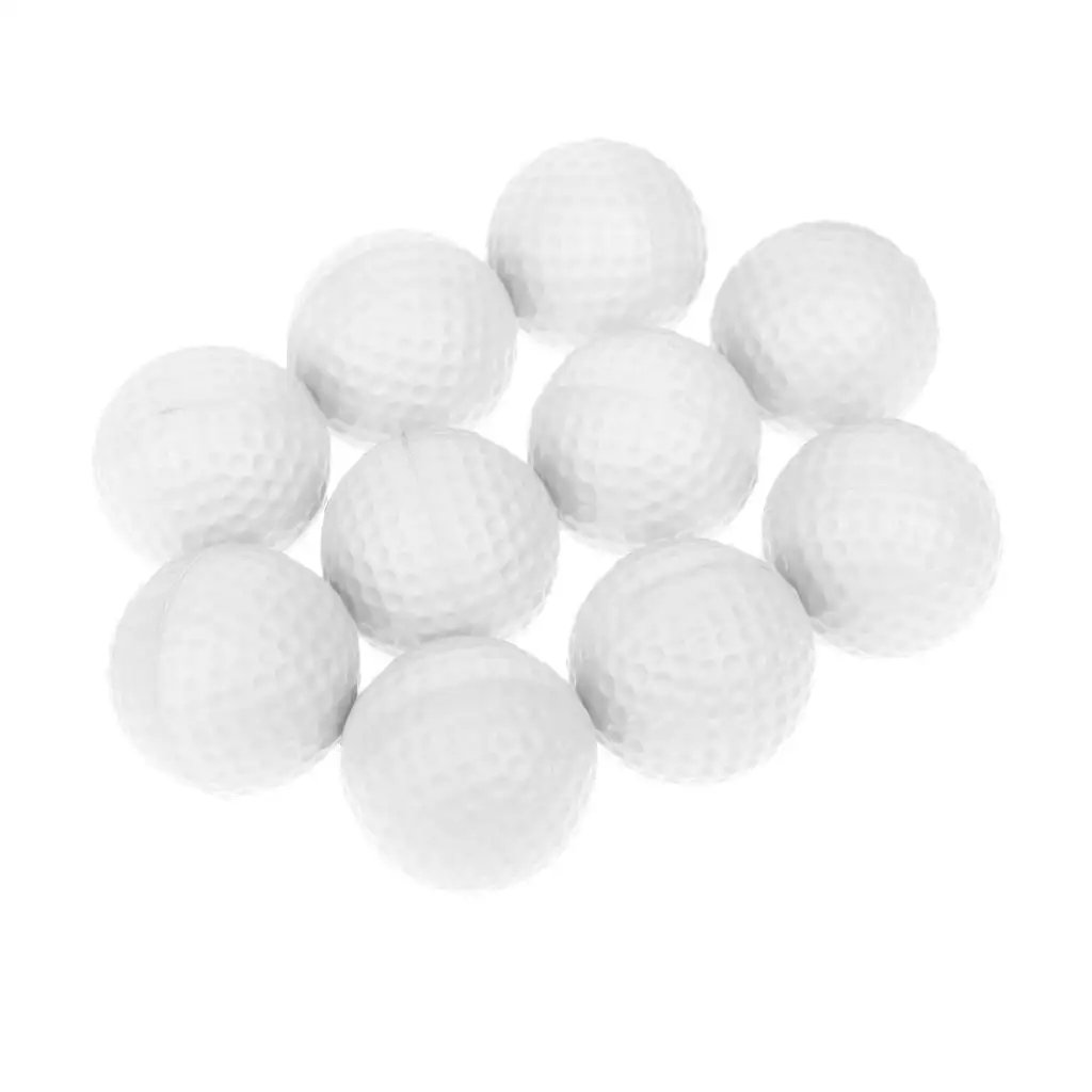 Lightweight Soft PU Golf Practice Ball Foam Golfer Training Tool for Indoor Park Golf Exercises