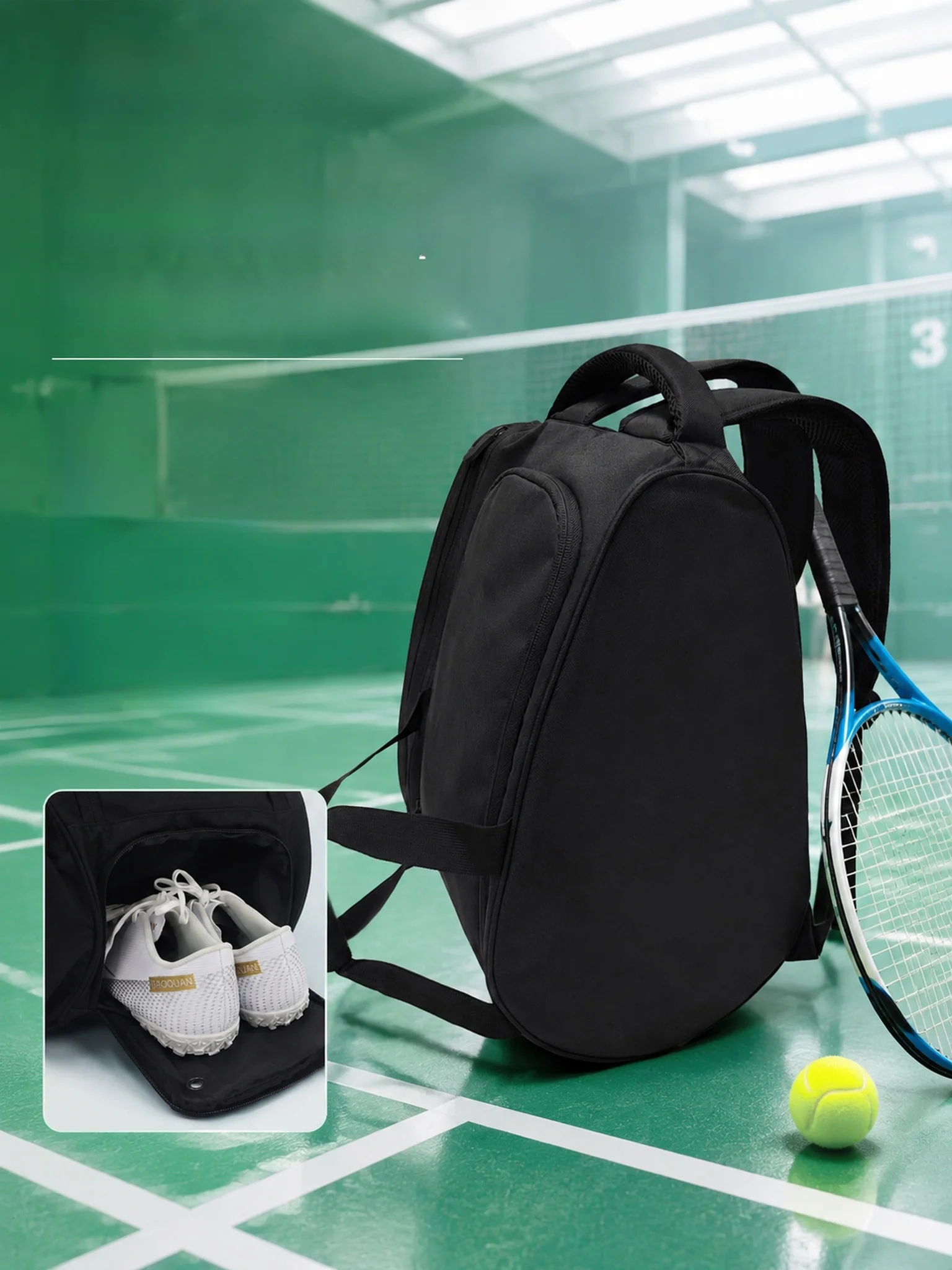 multi-functional-badminton-tennis-backpack-lightweight-sports-backpack-independent-shoe-compartment-unisex-oxford-cloth-bag