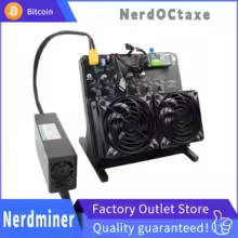 【¥53,314】NerdOCTAxe 空冷Bitcoinマイナー 12TH/s 200W SHA-256 USプラグ 特別割引-アリエク特価アラート